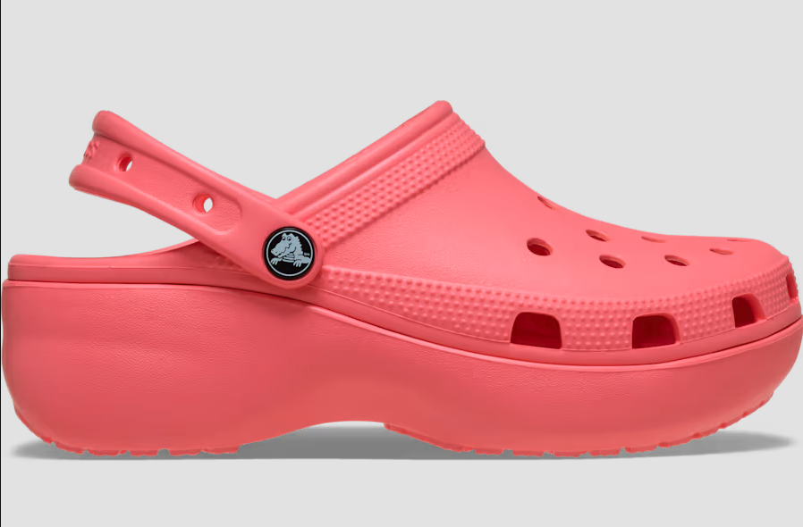 Crocs PDP page — side view